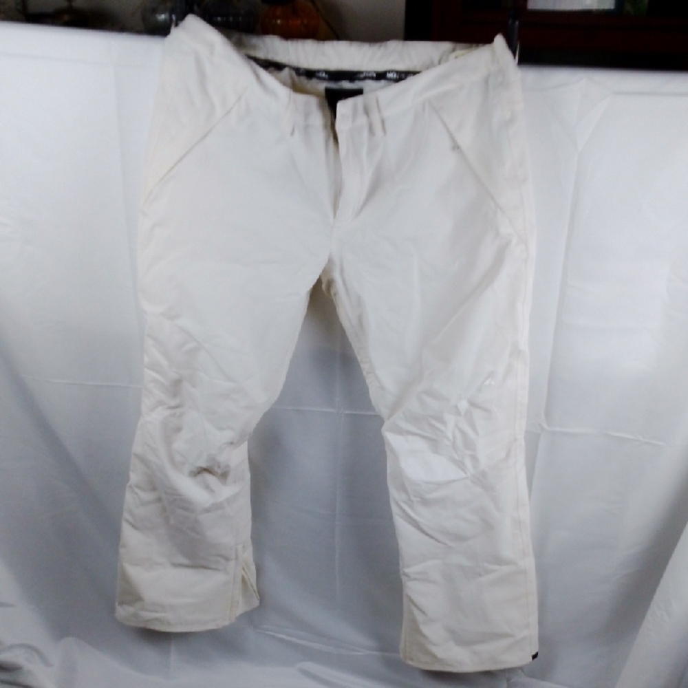 Women's Cream Snow Pants